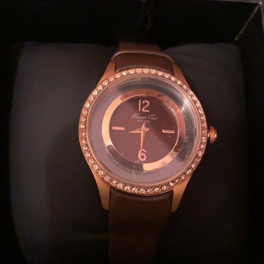 Kenneth Cole Watch with Leather Band